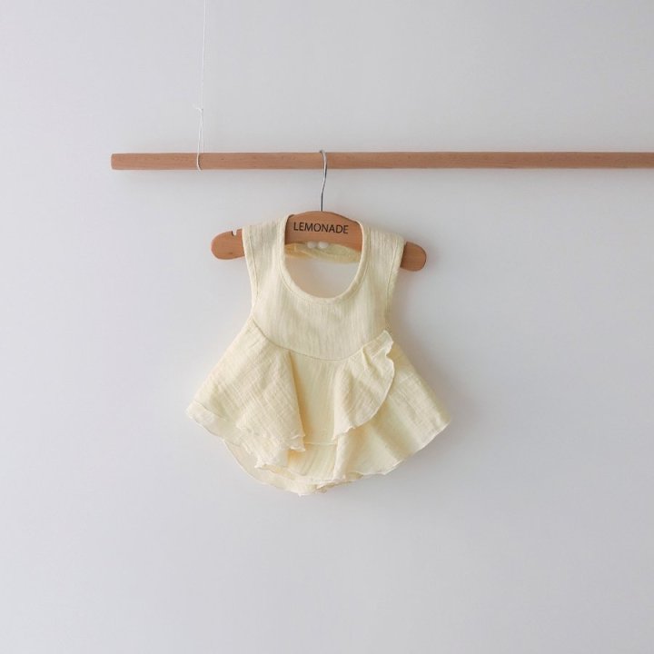 Lemonade - Korean Baby Fashion - #onlinebabyboutique - Hula Hula Bib - 4