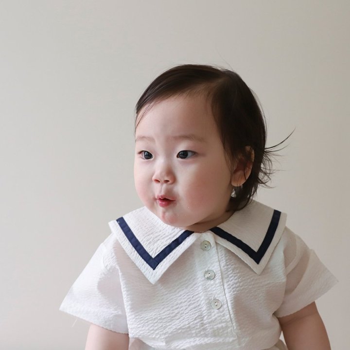 Lemonade - Korean Baby Fashion - #onlinebabyshop - Embossed Set (Shirt + Shorts) - 12