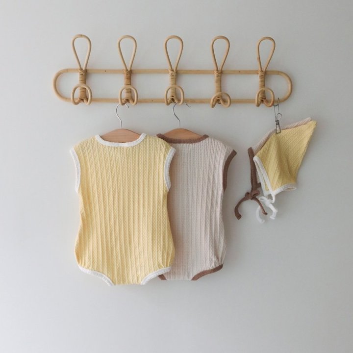Lemonade - Korean Baby Fashion - #onlinebabyboutique - Potto Suit - 4