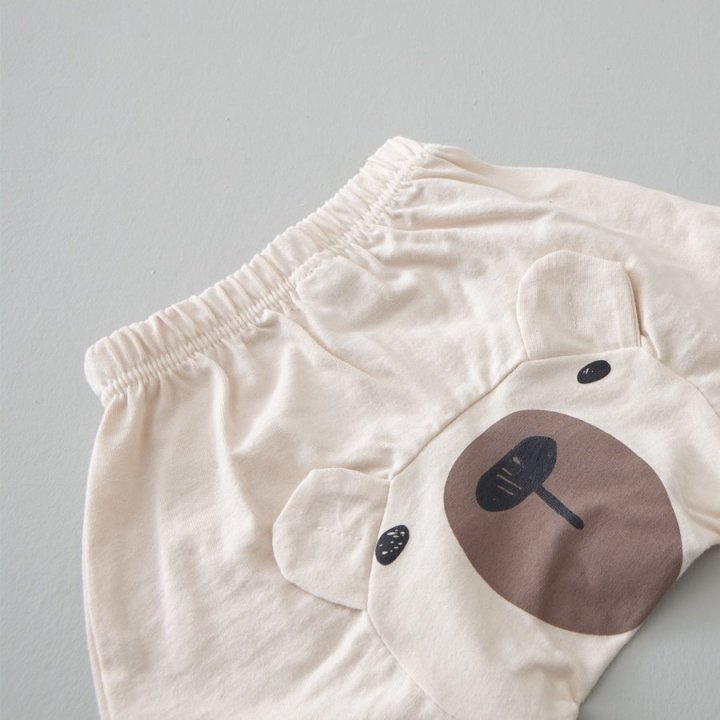 Lemonade - Korean Baby Fashion - #smilingbaby - Bear Pants - 8