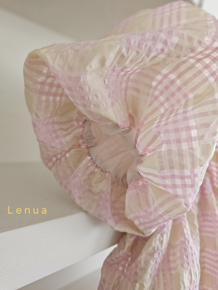 Lenua - Korean Children Fashion - #childofig - Shine Check One-piece - 8
