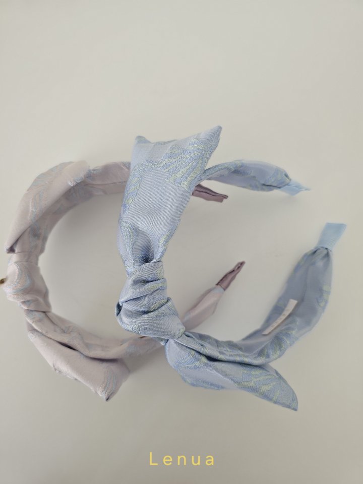 Lenua - Korean Children Fashion - #designkidswear - Ribbon Jacquard Headband - 3