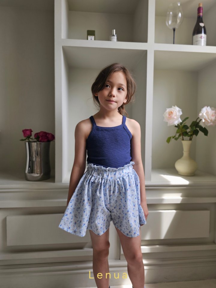 Lenua - Korean Children Fashion - #designkidswear - Flower Culotte Pants - 2