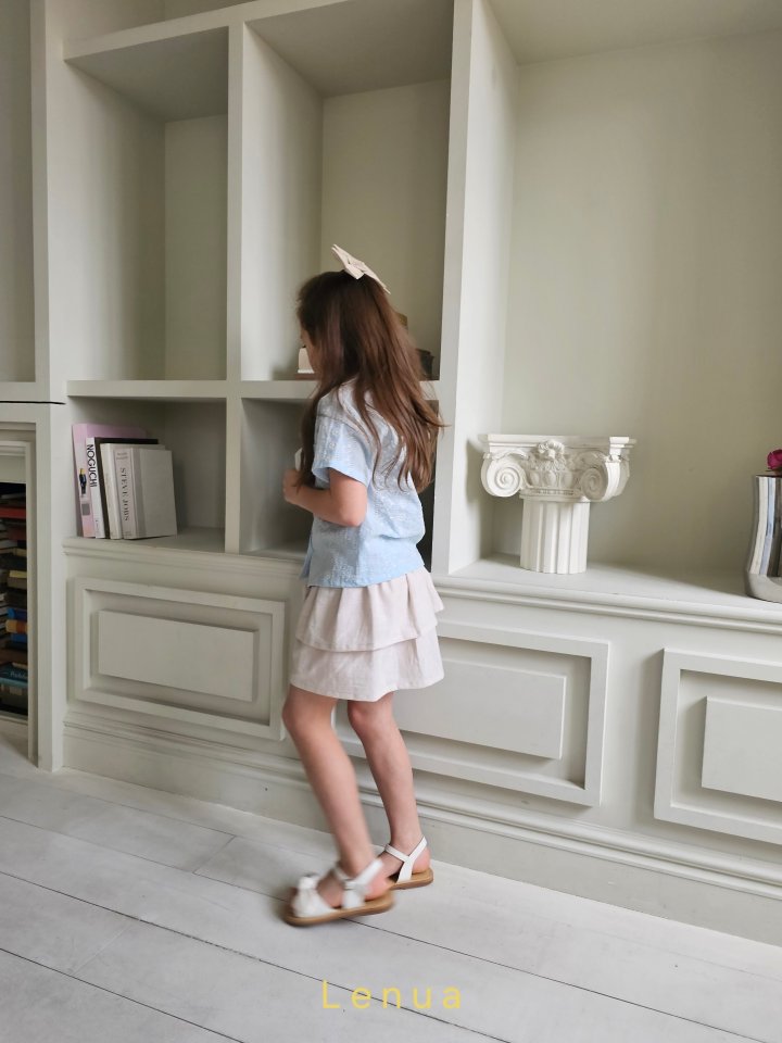 Lenua - Korean Children Fashion - #fashionkids - Uni Tiered Pants - 3