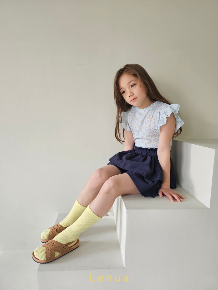 Lenua - Korean Children Fashion - #kidsstore - Uni Tiered Pants - 5