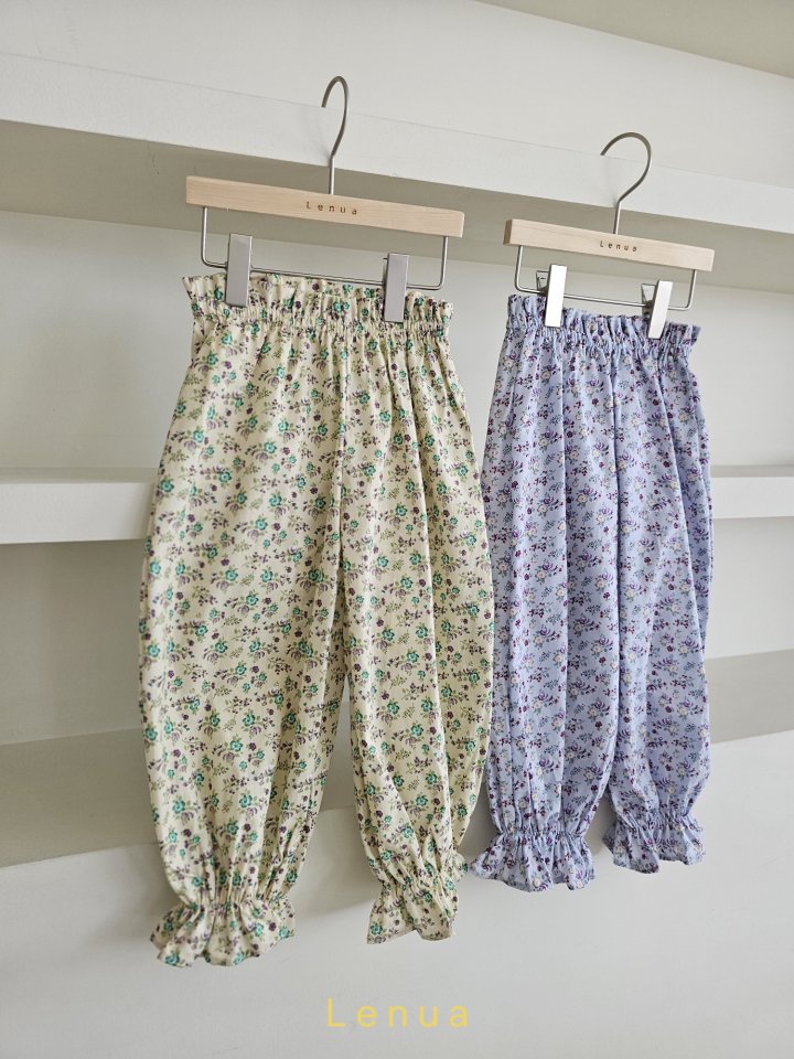 Lenua - Korean Children Fashion - #kidzfashiontrend - Frill Jogger Pants - 2