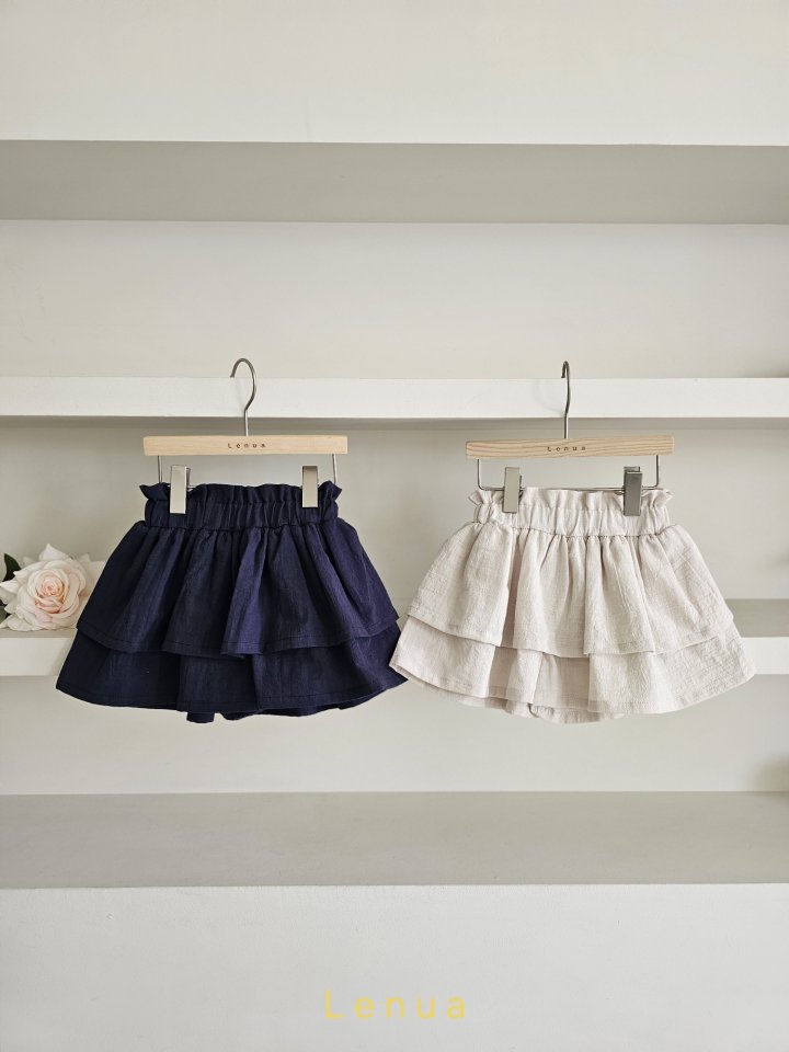 Lenua - Korean Children Fashion - #littlefashionista - Uni Tiered Pants - 8