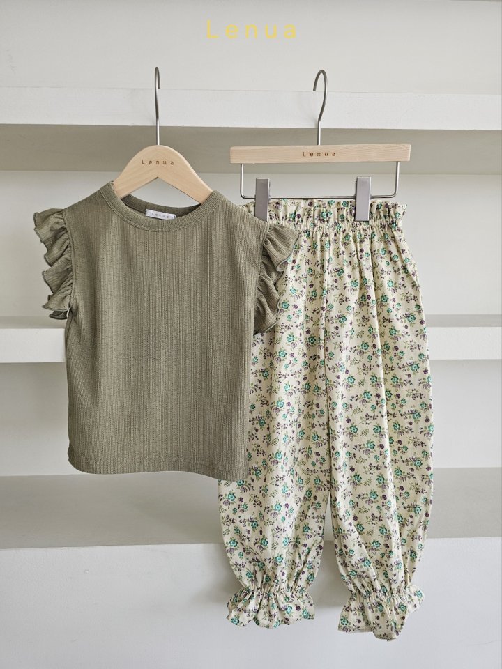 Lenua - Korean Children Fashion - #magicofchildhood - Frill Jogger Pants - 5