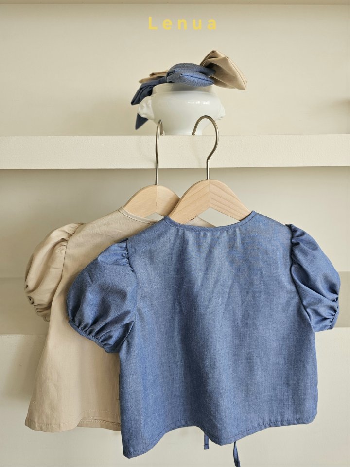 Lenua - Korean Children Fashion - #minifashionista - Ribbon Blouse - 3