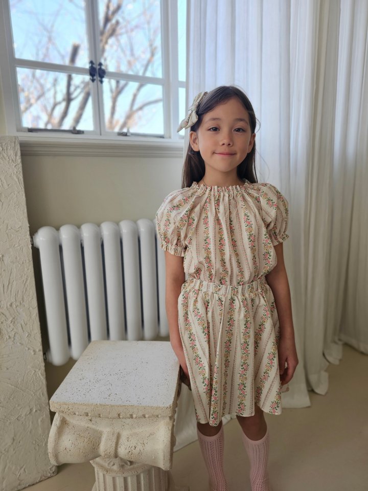 Lenua - Korean Children Fashion - #minifashionista - Garden Flare Skirt - 9