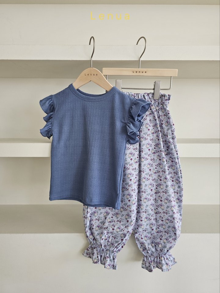 Lenua - Korean Children Fashion - #minifashionista - Frill Jogger Pants - 6