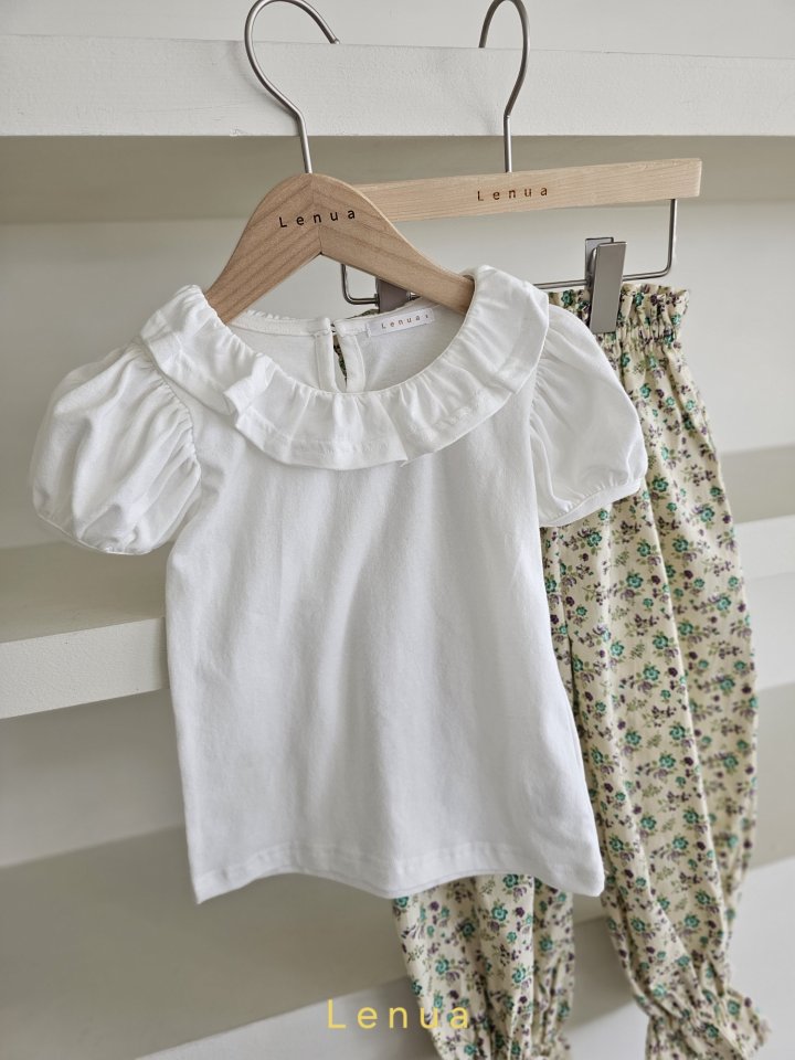 Lenua - Korean Children Fashion - #prettylittlegirls - Frill Jogger Pants - 7