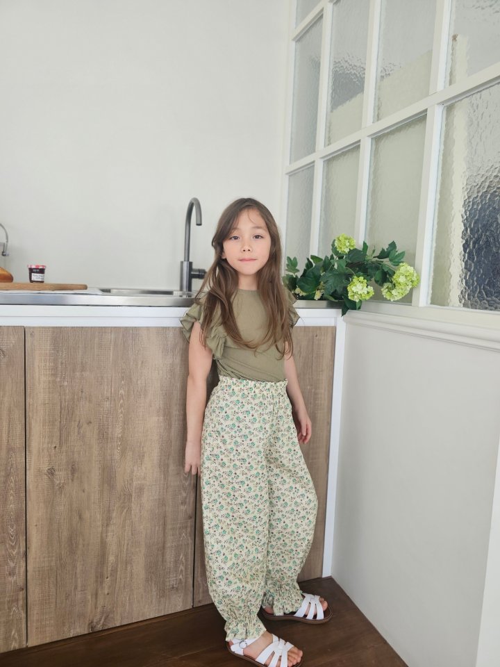 Lenua - Korean Children Fashion - #stylishchildhood - Frill Jogger Pants - 10