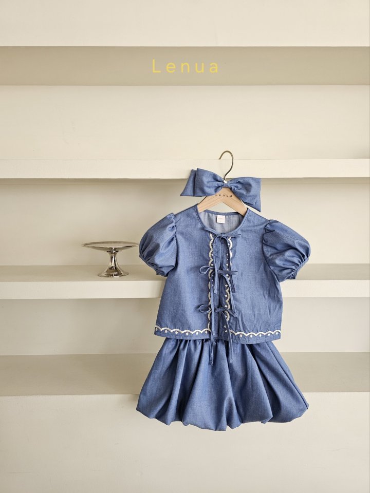 Lenua - Korean Children Fashion - #todddlerfashion - Ribbon Blouse - 5