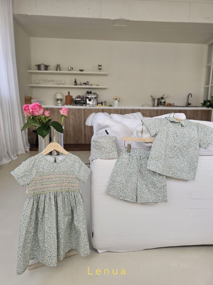 Lenua - Korean Children Fashion - #todddlerfashion - Cherry Shirred One-piece - 3