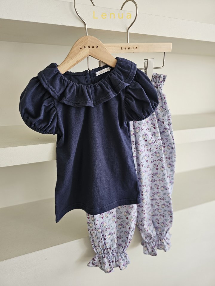 Lenua - Korean Children Fashion - #todddlerfashion - Frill Jogger Pants - 8