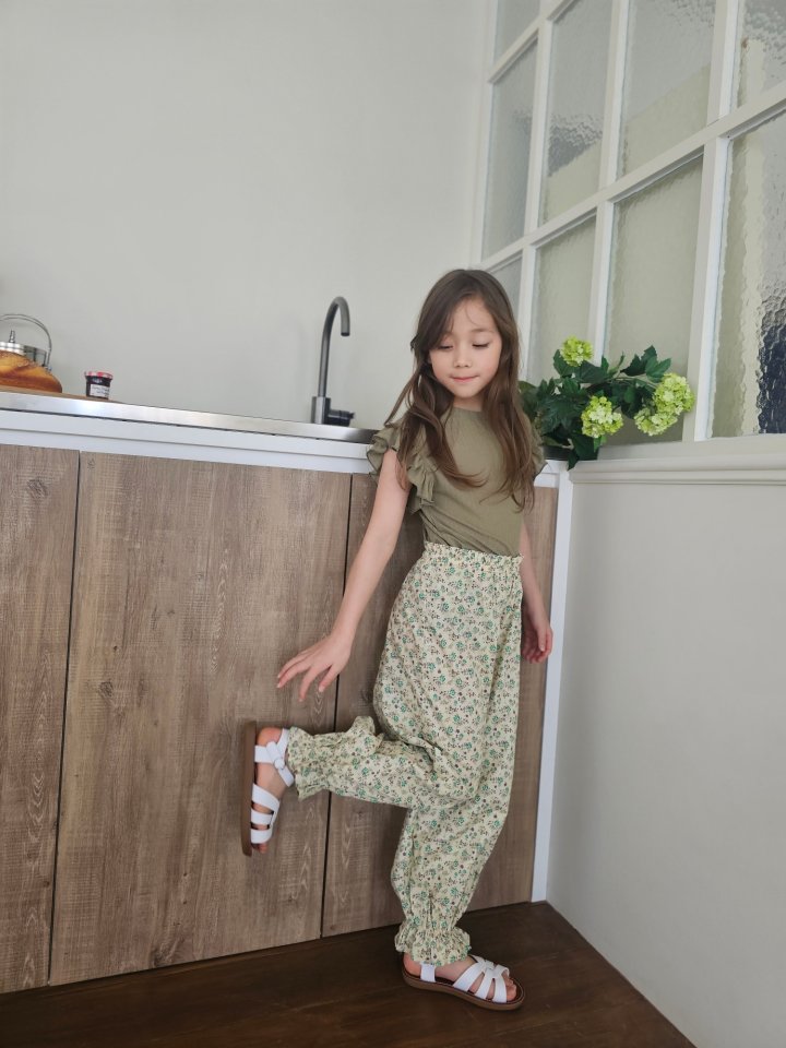 Lenua - Korean Children Fashion - #toddlerclothing - Frill Jogger Pants - 9
