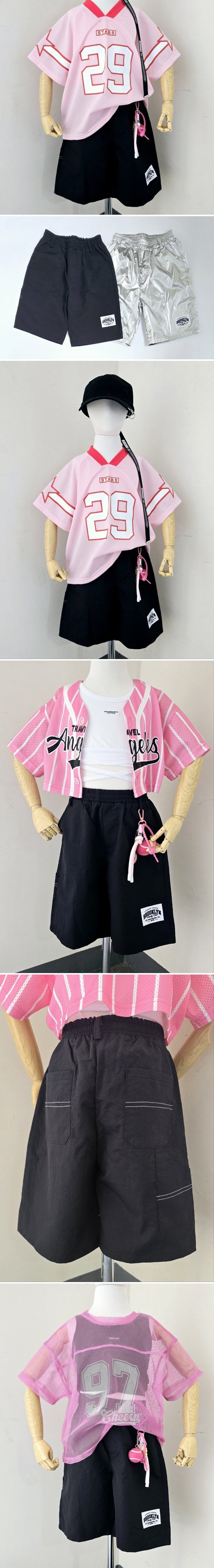Lilas - Korean Children Fashion - #designkidswear - Silver Bermuda Pants - 2