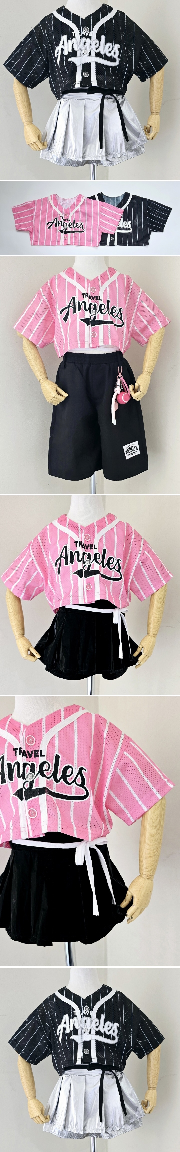Lilas - Korean Children Fashion - #fashionkids - Angel Baseball Tee - 2
