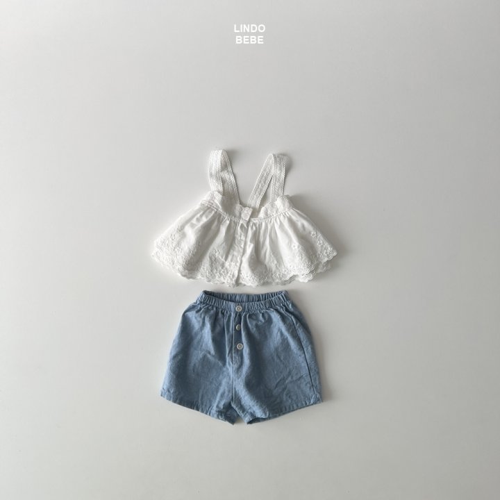 Lindo - Korean Baby Fashion - #babyboutique - Bebe Button Shorts (Flower) - 10