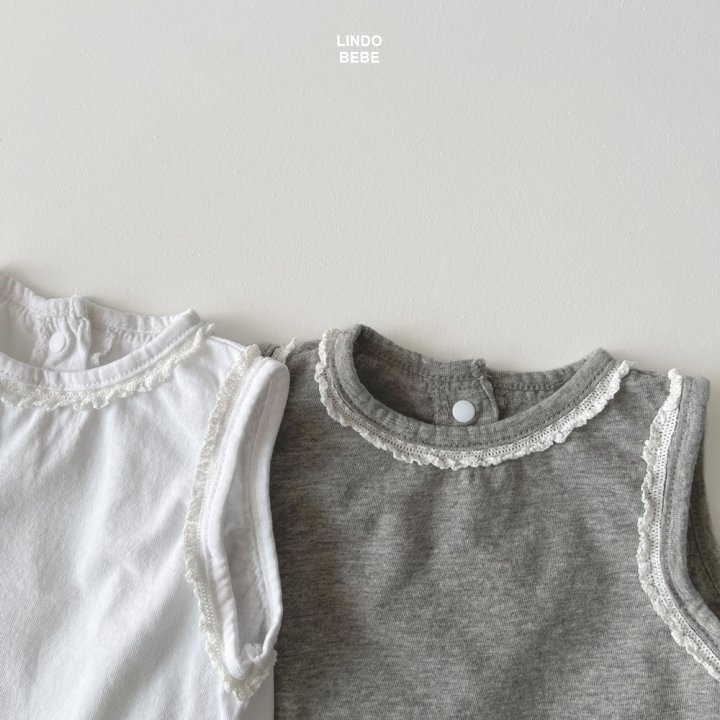 Lindo - Korean Baby Fashion - #babyclothing - Bebe Mongle Lace Tee - 7