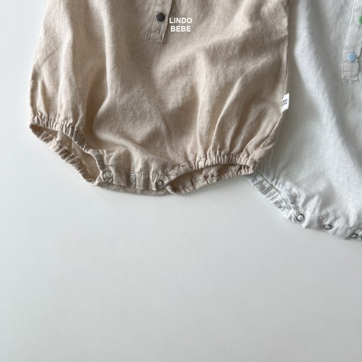 Lindo - Korean Baby Fashion - #babyfashion - Bebe Colorful Linen Suit - 6