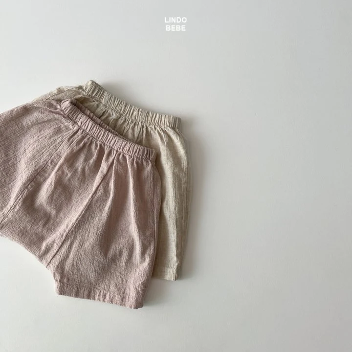 Lindo - Korean Baby Fashion - #babyclothing - Bebe Natural Linen Pants - 4