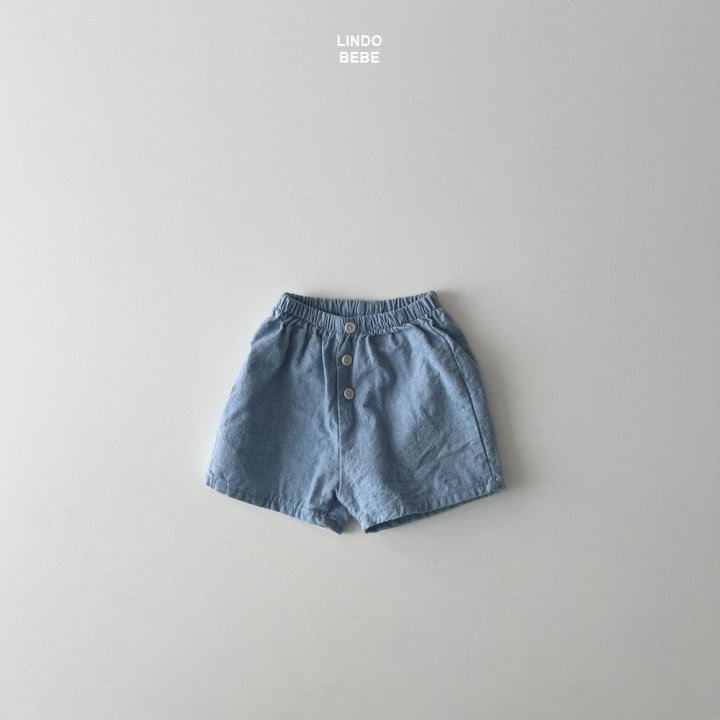 Lindo - Korean Baby Fashion - #babygirlfashion - Bebe Button Shorts - 2