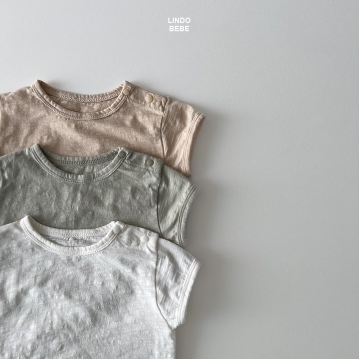 Lindo - Korean Baby Fashion - #babyoutfit - Bebe Snap Tee