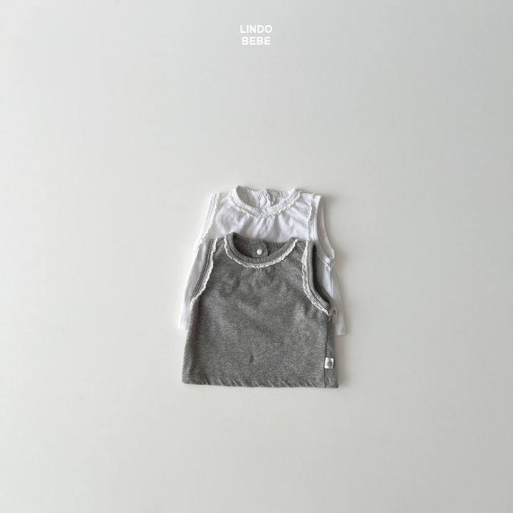 Lindo - Korean Baby Fashion - #babywear - Bebe Mongle Lace Tee