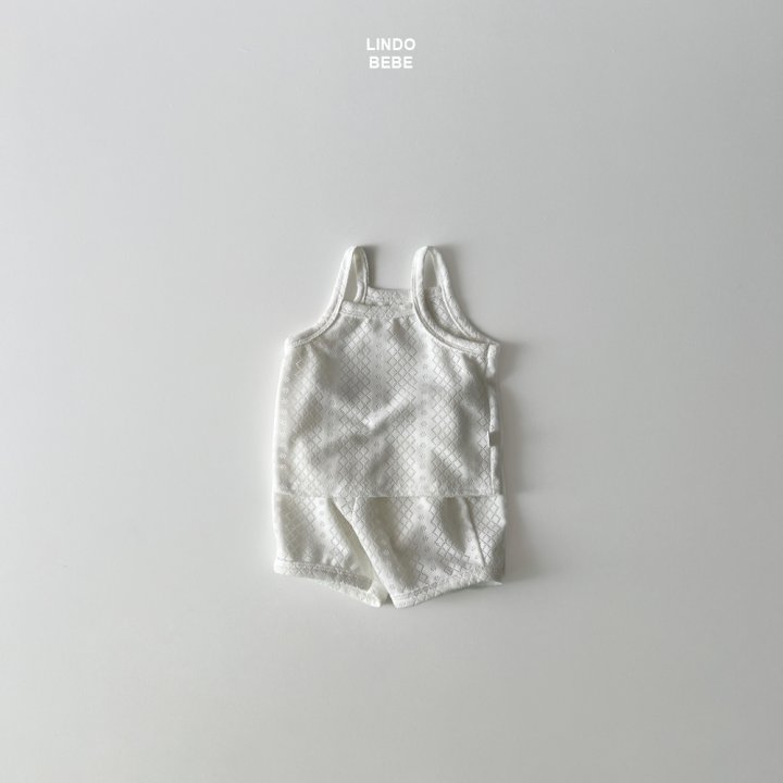Lindo - Korean Baby Fashion - #onlinebabyboutique - Bebe Knit Sleeveless Set - 3