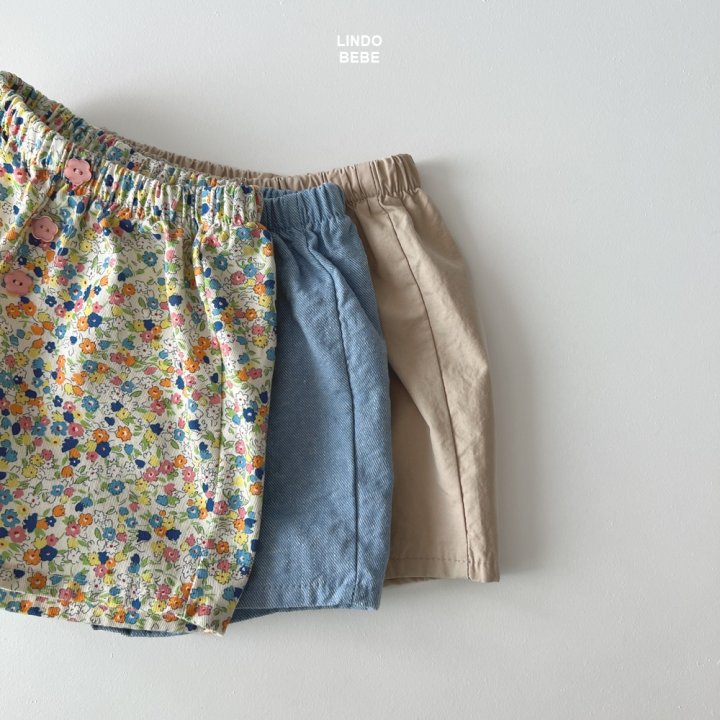 Lindo - Korean Baby Fashion - #onlinebabyboutique - Bebe Button Shorts - 9