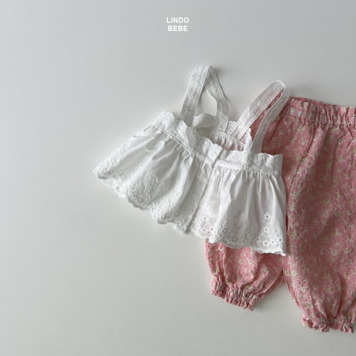 Lindo - Korean Baby Fashion - #onlinebabyboutique - Bebe Bibi Sleeveless Blouse - 7