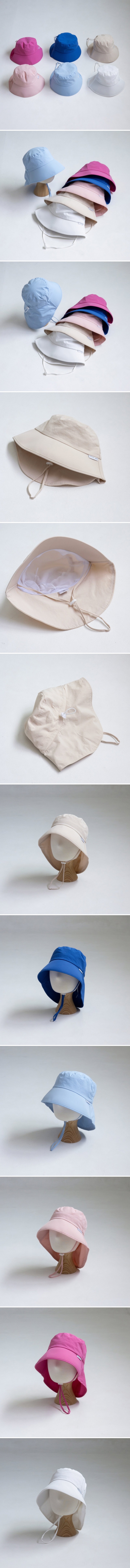 Little Hat - Korean Children Fashion - #childofig - Plain Bucket Flap Cap