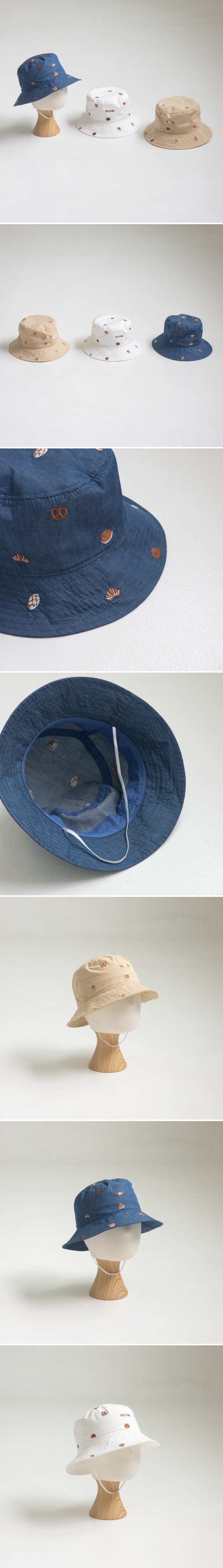 Little Hat - Korean Children Fashion - #toddlerclothing - Food Pattern Bucket Hat