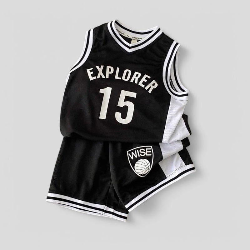 Little Rabbit - Korean Children Fashion - #Kfashion4kids - Basketball Set - 9