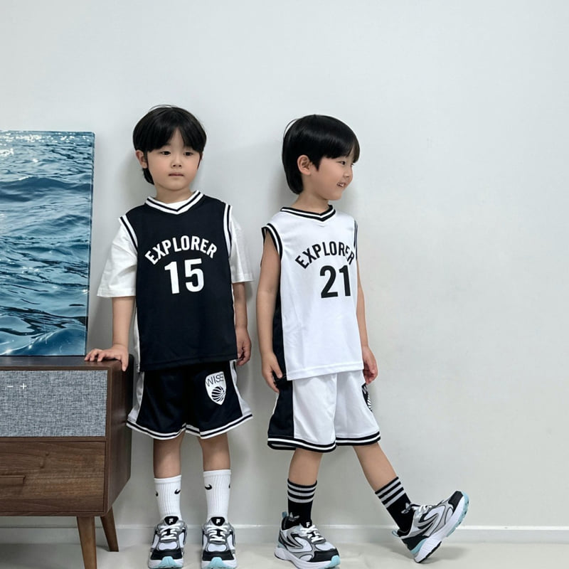 Little Rabbit - Korean Children Fashion - #childrensboutique - Basketball Set - 2