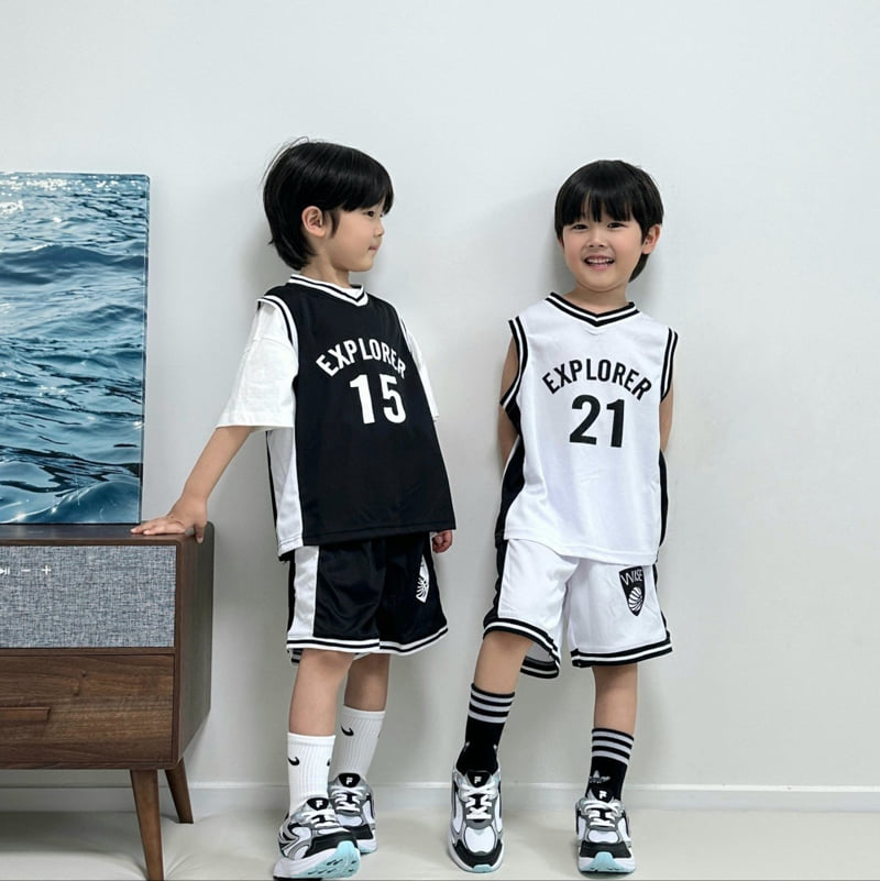 Little Rabbit - Korean Children Fashion - #designkidswear - Basketball Set - 3