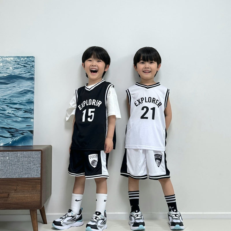 Little Rabbit - Korean Children Fashion - #designkidswear - Basketball Set - 4