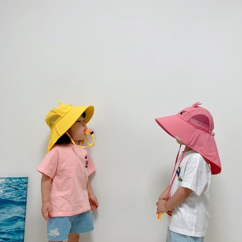 Little Rabbit - Korean Children Fashion - #fashionkids - Wide Flap Cap (with Whistle) - 7