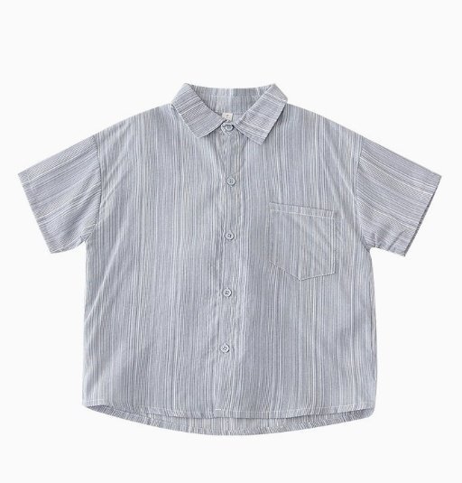 Little Rabbit - Korean Children Fashion - #kidsshorts - Family Look Sky One-piece Shirt (Kids) - 12