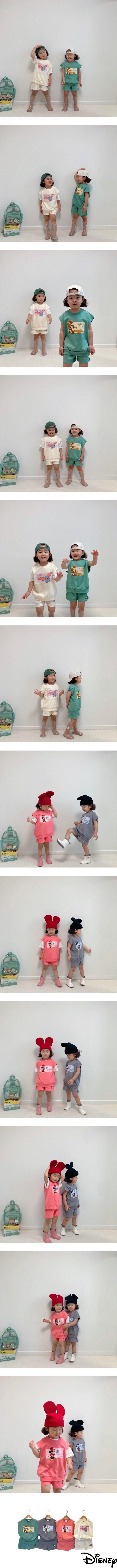 Little Rabbit - Korean Children Fashion - #kidsshorts - Popo Set