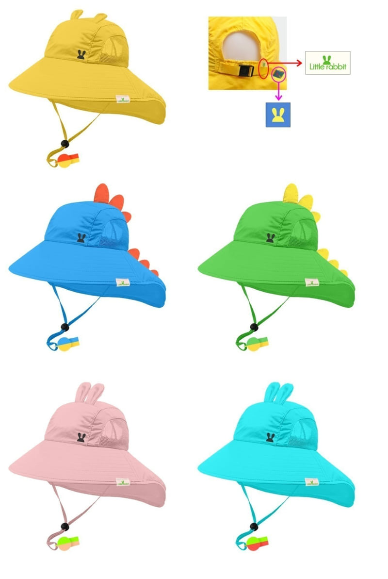 Little Rabbit - Korean Children Fashion - #kidzfashiontrend - Wide Flap Cap (with Whistle) - 10