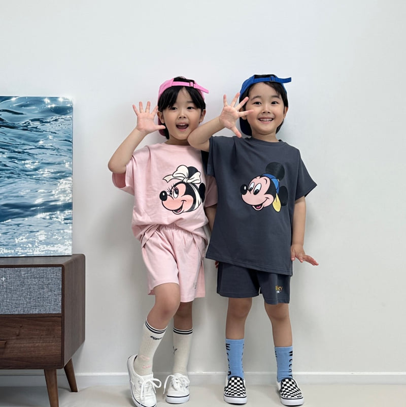 Little Rabbit - Korean Children Fashion - #kidzfashiontrend - Smile Set
