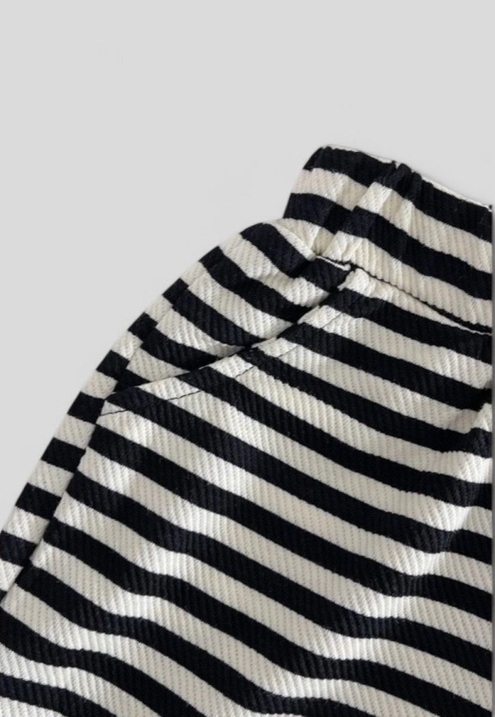 Little Rabbit - Korean Children Fashion - #littlefashionista - Collar Stripe Set - 11
