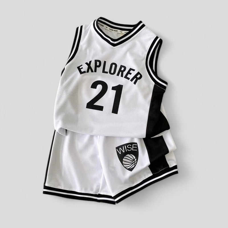 Little Rabbit - Korean Children Fashion - #littlefashionista - Basketball Set - 10