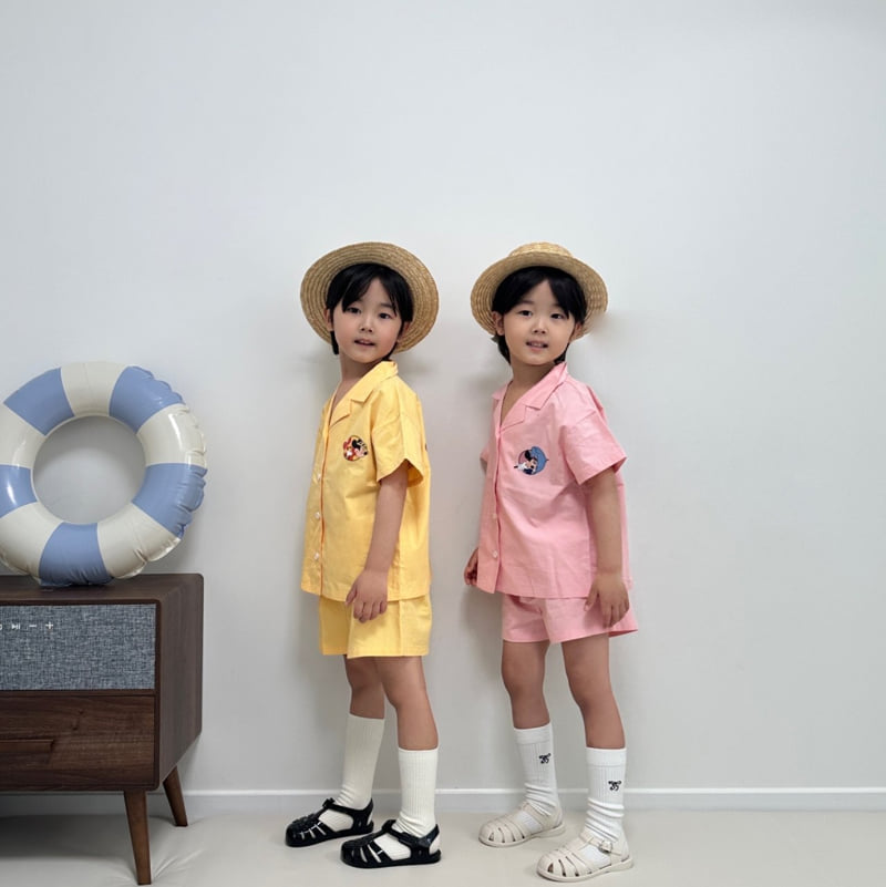 Little Rabbit - Korean Children Fashion - #todddlerfashion - Good Day Set - 6