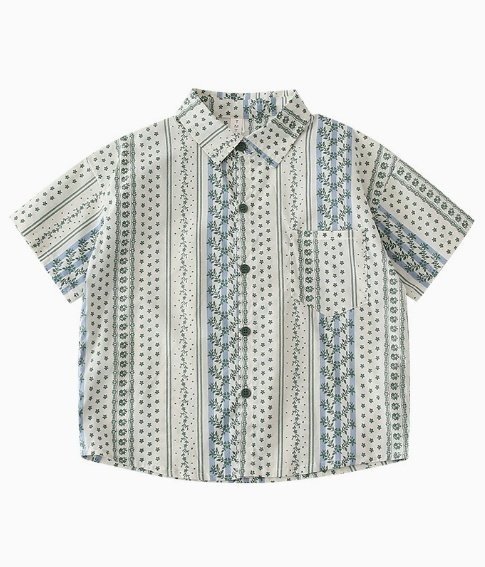Little Rabbit - Korean Women Fashion - #momslook - Family Look Green Tea Shirt (Dad) - 6
