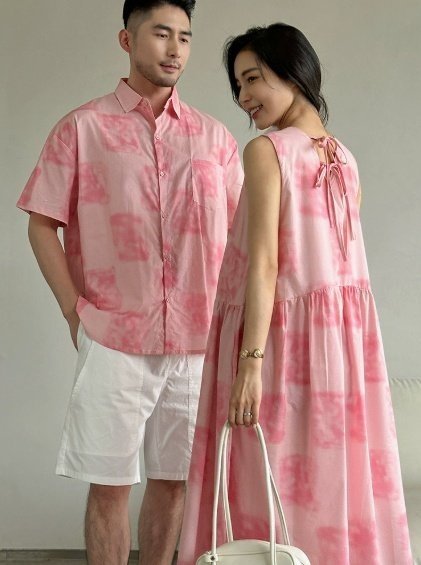 Little Rabbit - Korean Women Fashion - #pursuepretty - Family Look Lollipop Shirt (Dad) - 3