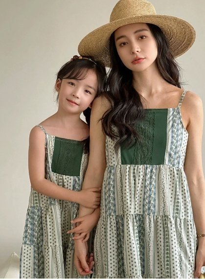 Little Rabbit - Korean Women Fashion - #momslook - Family Look Green Tea Shirt (Dad) - 4